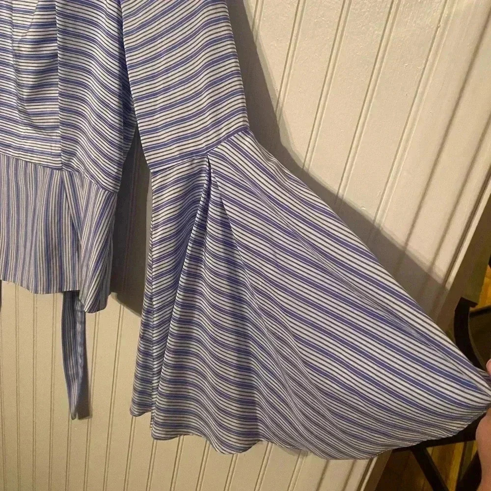 Nwot Milly Luna bell sleeve top - Picture 4 of 10
